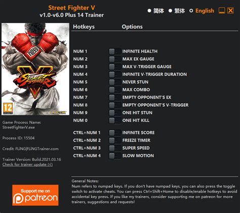 sf6 cheats|Street Fighter 6 Cheats & Trainers for PC